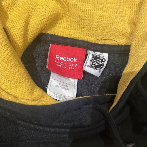 reebok NHL Pittsburgh penguins hoodie size XL - Picture 3 of 5